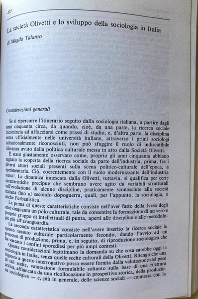 OMAGGIO A FRANCO FERRAROTTI. A CURA DI ROBERTO CIPRIANI, MARIA …