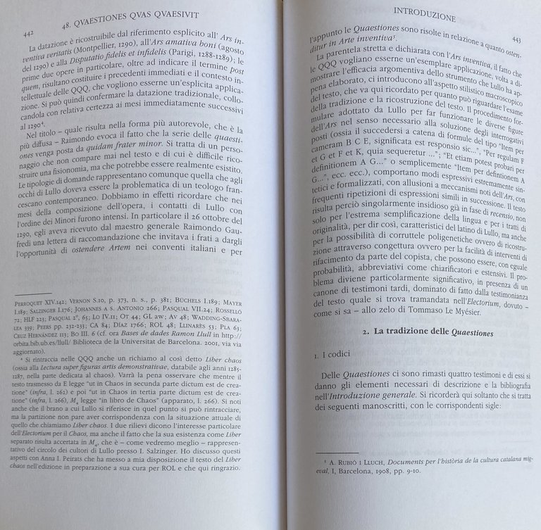 OPERA LATINA XXIX (46-48). ARS AMATIVA BONI; QUAESTIONES QUAS QUAESIVIT …