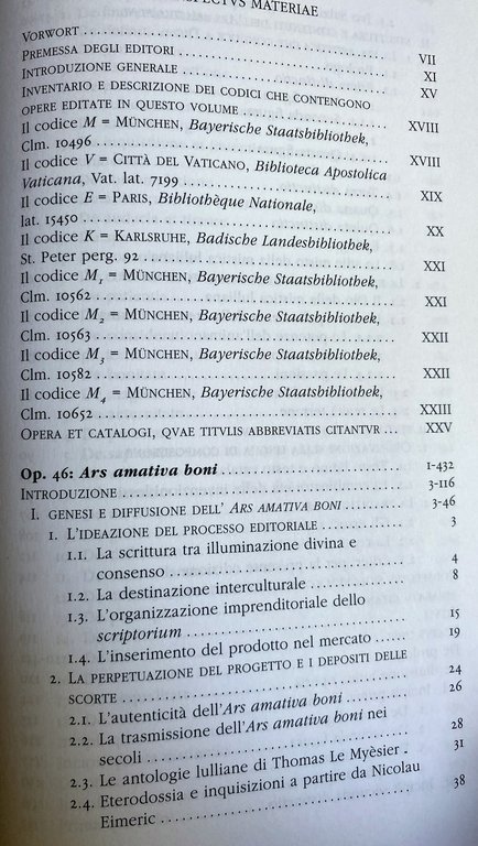 OPERA LATINA XXIX (46-48). ARS AMATIVA BONI; QUAESTIONES QUAS QUAESIVIT …