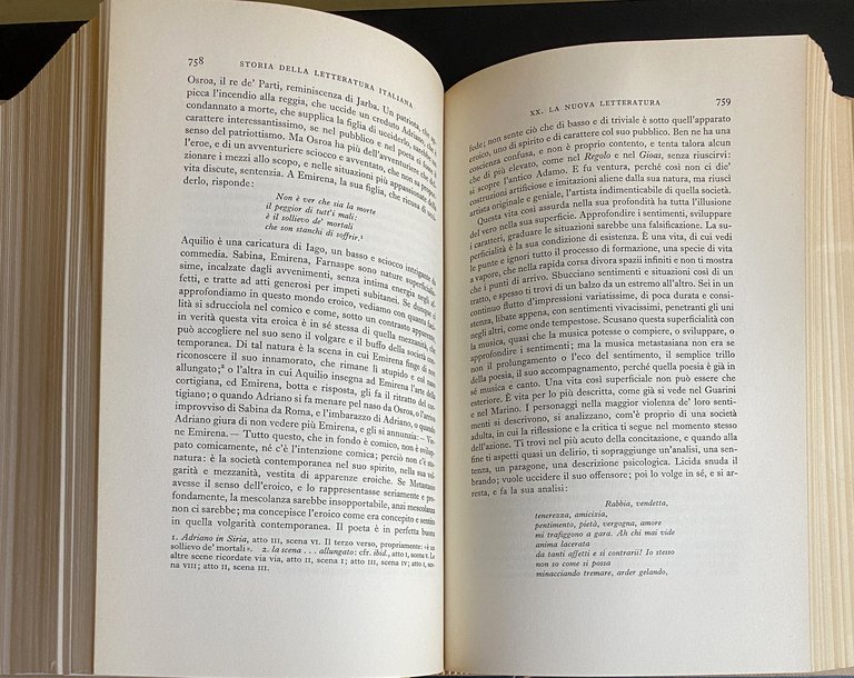 OPERE. (INTRODUZIONE di Natalino Sapegno, CRONOLOGIA DELLA VITA E DELLE …