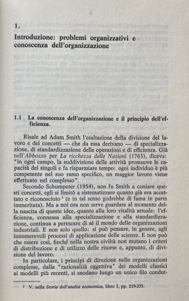 ORGANIZZAZIONE, TEORIA E METODO. GUIDA ALL'INDAGINE SUI PROBLEMI ORGANIZZATIVI