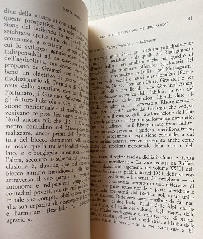 PASSATO E PRESENTE DEL MERIDIONALISMO. GENESI E SVILUPPI, CRONACHE DISCONTINUE …