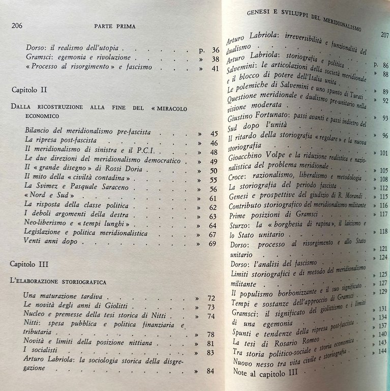 PASSATO E PRESENTE DEL MERIDIONALISMO. GENESI E SVILUPPI, CRONACHE DISCONTINUE …