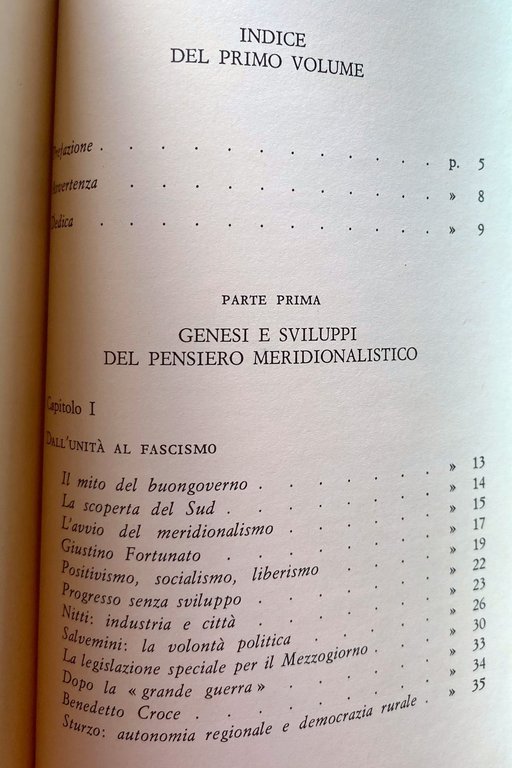 PASSATO E PRESENTE DEL MERIDIONALISMO. GENESI E SVILUPPI, CRONACHE DISCONTINUE …