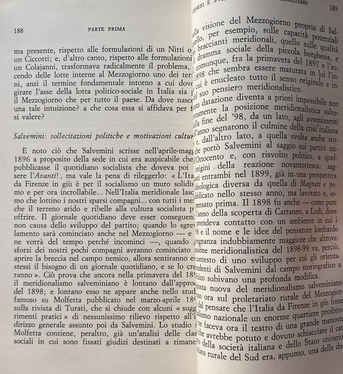 PASSATO E PRESENTE DEL MERIDIONALISMO. GENESI E SVILUPPI, CRONACHE DISCONTINUE …