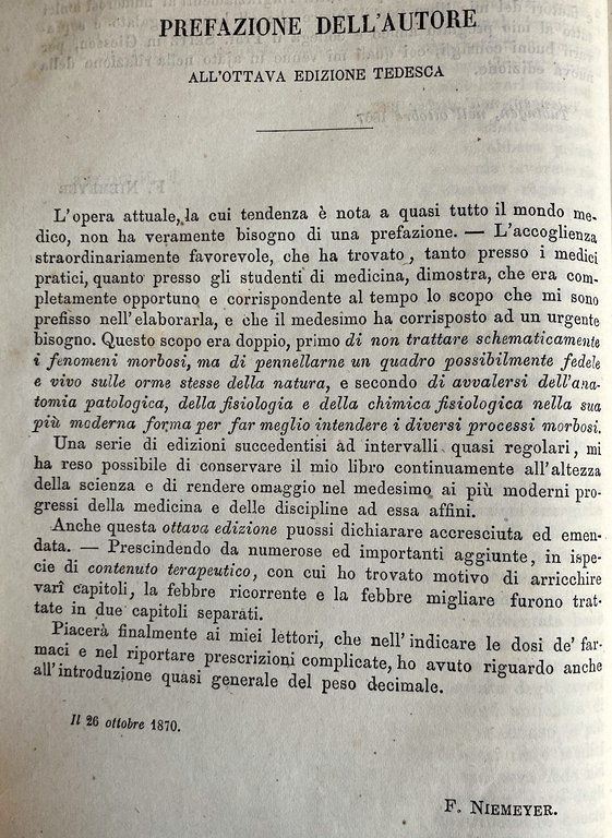 PATOLOGIA E TERAPIA SPECIALE, BASATE PARTICOLARMENTE SUI RECENTI PROGRESSI DELLA …