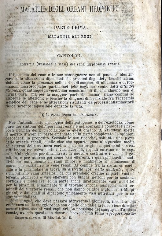 PATOLOGIA E TERAPIA SPECIALE, BASATE PARTICOLARMENTE SUI RECENTI PROGRESSI DELLA …