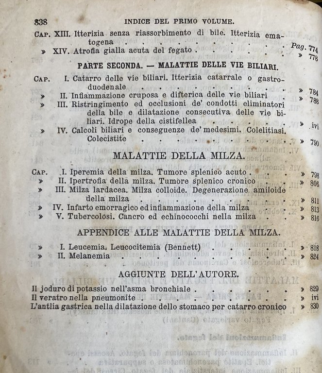PATOLOGIA E TERAPIA SPECIALE, BASATE PARTICOLARMENTE SUI RECENTI PROGRESSI DELLA …