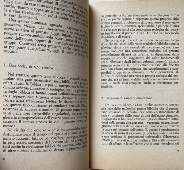 PECCATO DELL'UOMO E MISERICORDIA DI DIO. RIFLESSIONI BIBLICHE