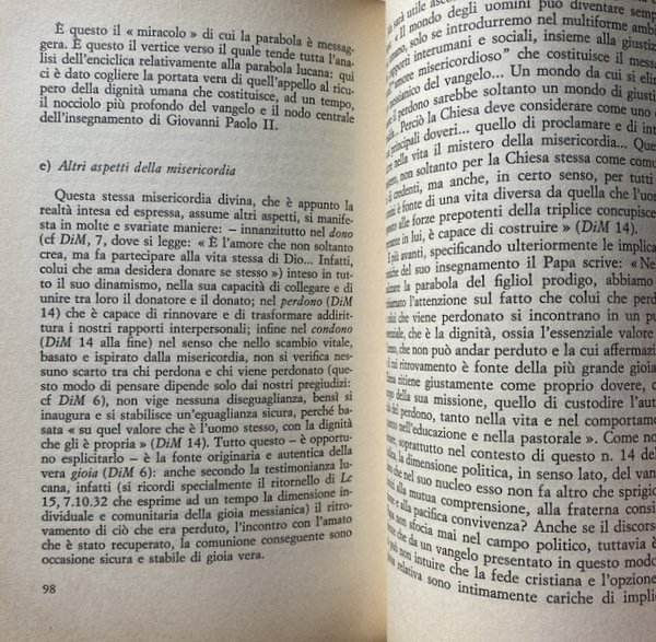 PECCATO DELL'UOMO E MISERICORDIA DI DIO. RIFLESSIONI BIBLICHE