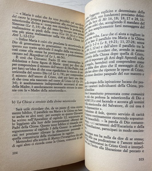 PECCATO DELL'UOMO E MISERICORDIA DI DIO. RIFLESSIONI BIBLICHE