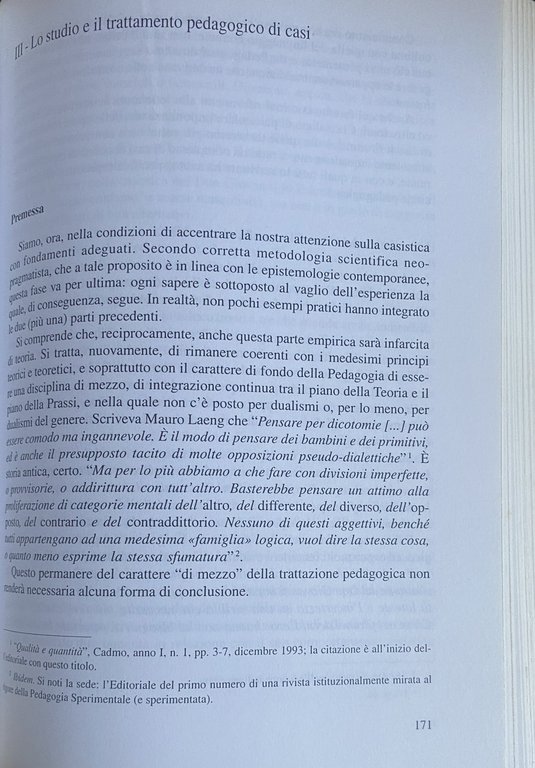 PEDAGOGIA DELLA VITA QUOTIDIANA. La formazione del Pedagogista professionale, un …