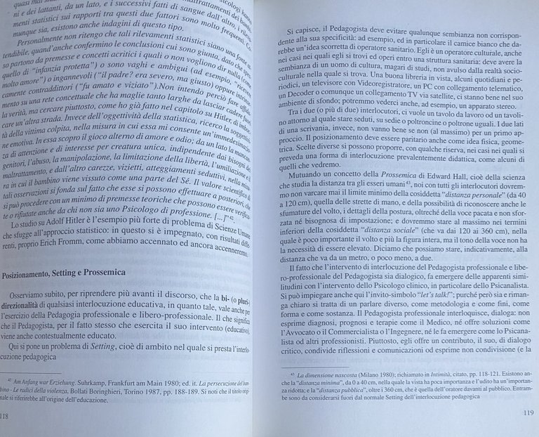 PEDAGOGIA DELLA VITA QUOTIDIANA. La formazione del Pedagogista professionale, un …