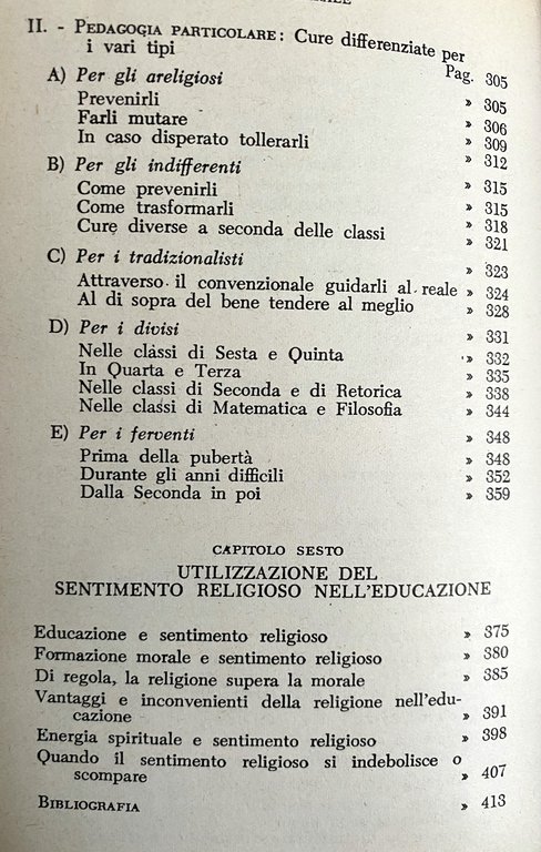 PEDAGOGIA RELIGIOSA DEGLI ADOLESCENTI