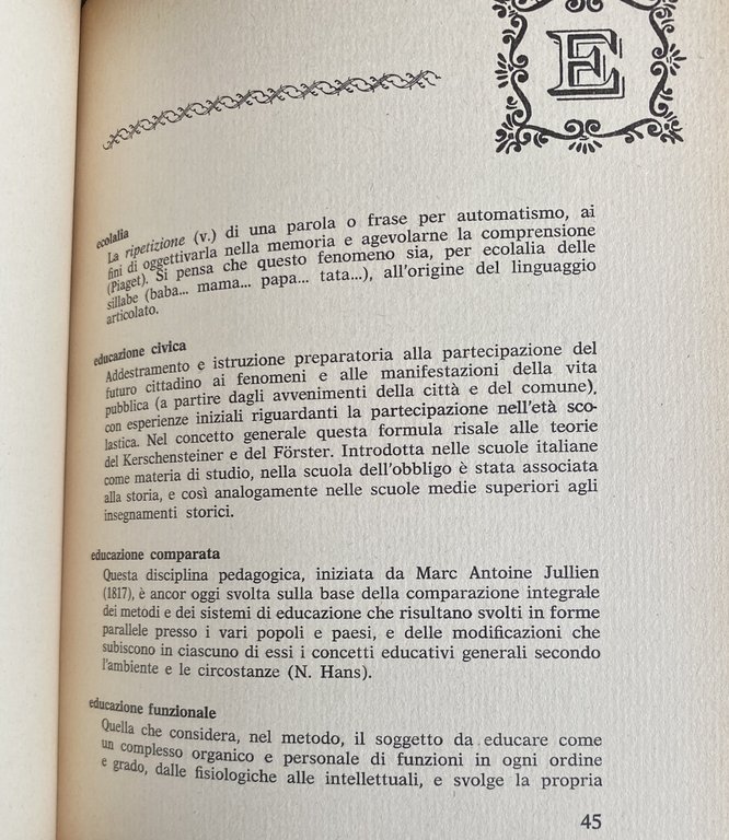 PEDAGOGIA. SAGGIO DI VOCI NUOVE