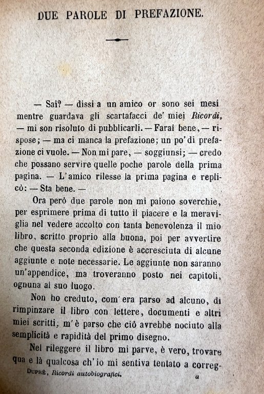 PENSIERI SULL'ARTE E RICORDI AUTOBIOGRAFICI DI GIOVANNI DUPRÉ | Immagine Gallery 7