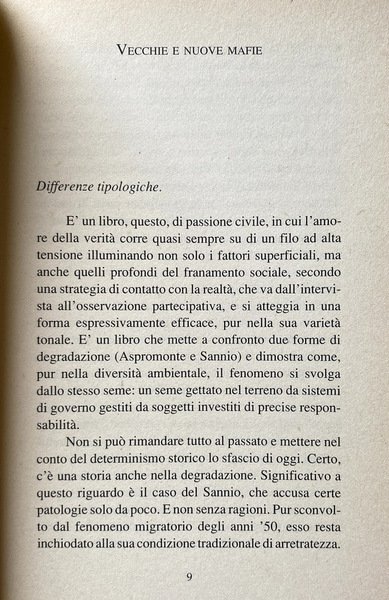 PER RABBIA & PER AMORE. VIAGGIO DALLA CAMORRA ALLA 'NDRANGHETA