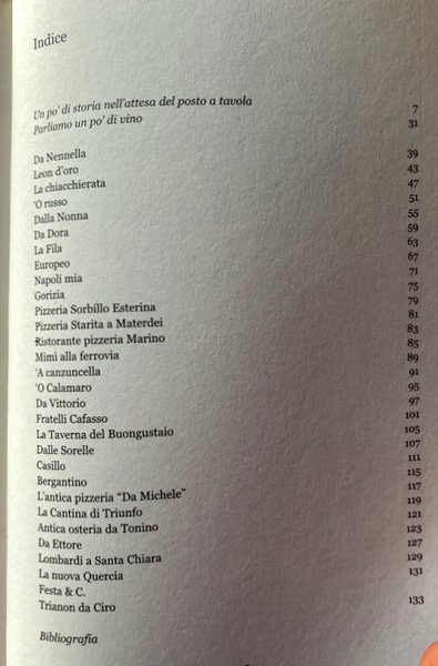 PER TRATTORIE. PIZZERIE E RISTORANTI CUSTODI DELLA TRADIZIONE GASTRONOMICA NAPOLETANA