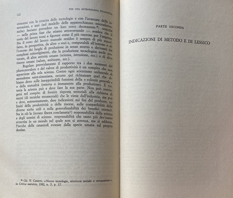 PER UNA ANTROPOLOGIA FILOSOFICA: PROPOSTE DI METODO E DI LESSICO