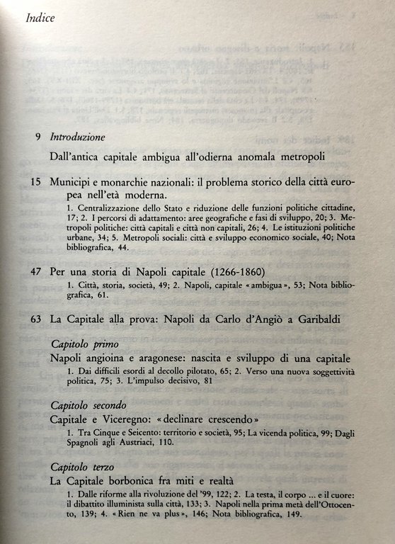 PER UNA STORIA DI NAPOLI CAPITALE