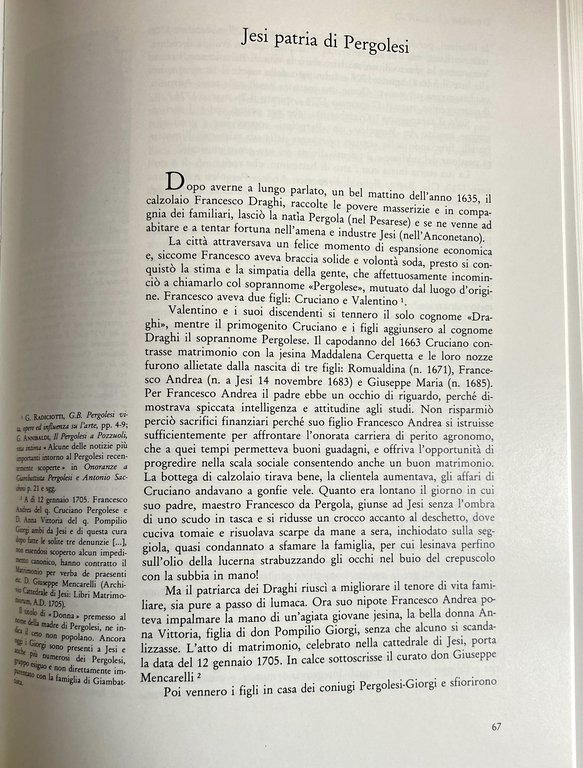 PERGOLESI TRA MITO E STORIA