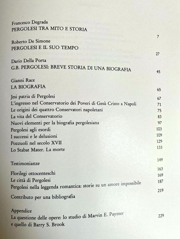 PERGOLESI TRA MITO E STORIA