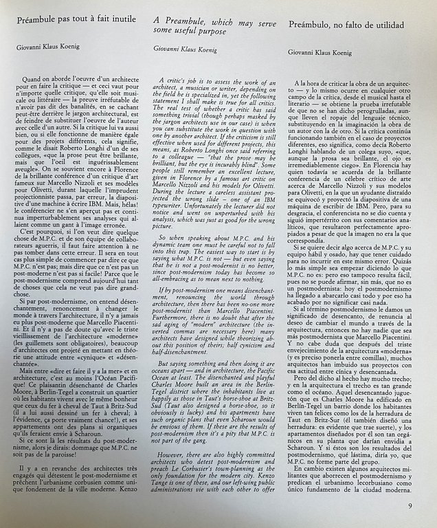 PICA CIAMARRA ASSOCIATI ARCHITETTURA E PROGETTI. (Catalogue de l'exposition - … | Immagine Gallery 10