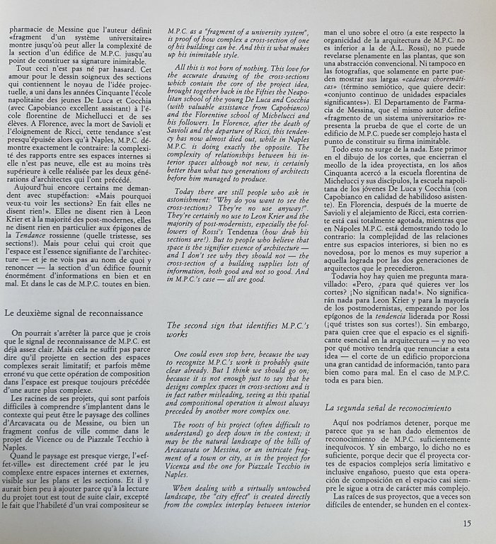 PICA CIAMARRA ASSOCIATI ARCHITETTURA E PROGETTI. (Catalogue de l'exposition - … | Immagine Gallery 13