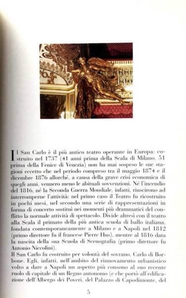 PICCOLA STORIA DEL REAL TEATRO DI SAN CARLO