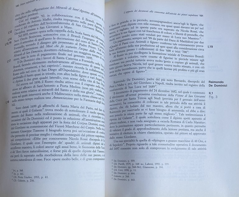 PITTORI NAPOLETANI DEL PRIMO SETTECENTO FONTI E DOCUMENTI. APPENDICE DOCUMENTARIA …
