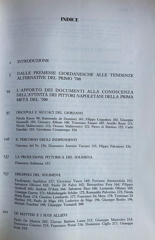 PITTORI NAPOLETANI DEL PRIMO SETTECENTO FONTI E DOCUMENTI. APPENDICE DOCUMENTARIA …