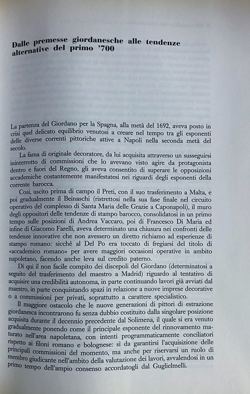 PITTORI NAPOLETANI DEL PRIMO SETTECENTO FONTI E DOCUMENTI. APPENDICE DOCUMENTARIA …