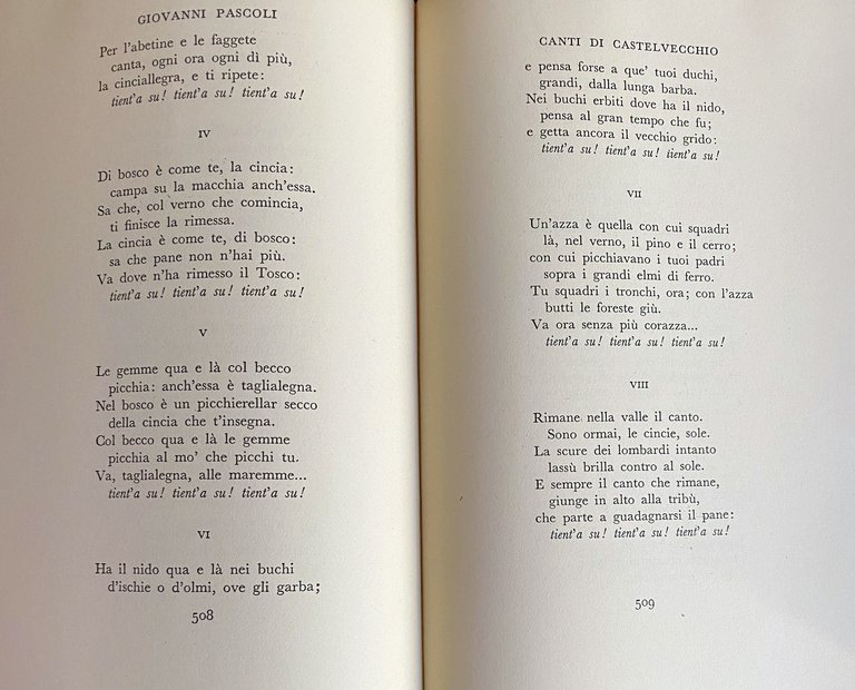 POESIE. CON UN AVVERTIMENTO DI ANTONIO BALDINI. SEZIONE PRIMA, SECONDA …