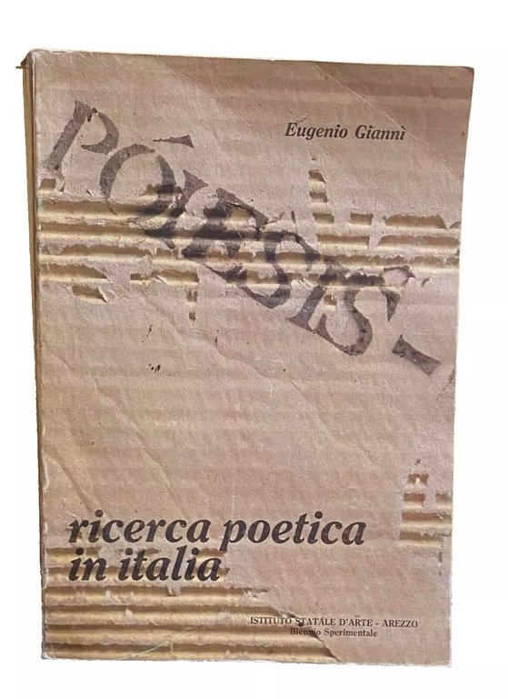 PÓIESIS (POIESIS) RICERCA POETICA IN ITALIA