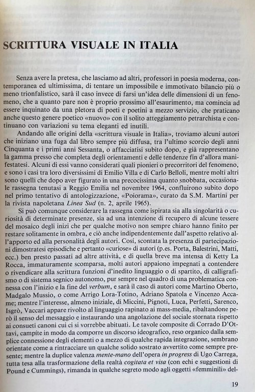 PÓIESIS (POIESIS) RICERCA POETICA IN ITALIA