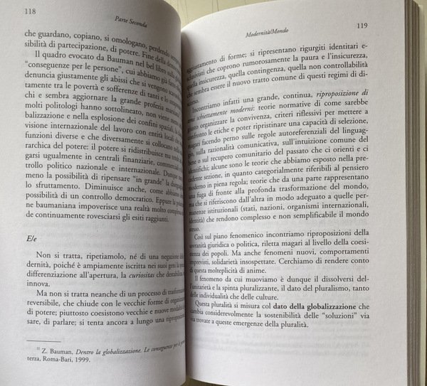 POLITICA, IDENTITÀ, POTERE. IL LESSICO POLITICO ALLA PROVA DELLA GLOBALIZZAZIONE