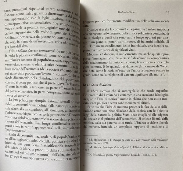 POLITICA, IDENTITÀ, POTERE. IL LESSICO POLITICO ALLA PROVA DELLA GLOBALIZZAZIONE