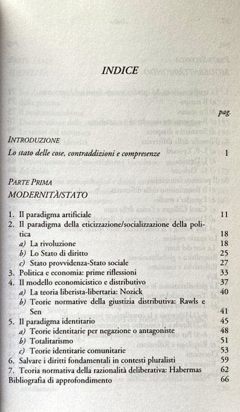 POLITICA, IDENTITÀ, POTERE. IL LESSICO POLITICO ALLA PROVA DELLA GLOBALIZZAZIONE