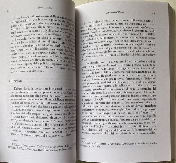 POLITICA, IDENTITÀ, POTERE. IL LESSICO POLITICO ALLA PROVA DELLA GLOBALIZZAZIONE