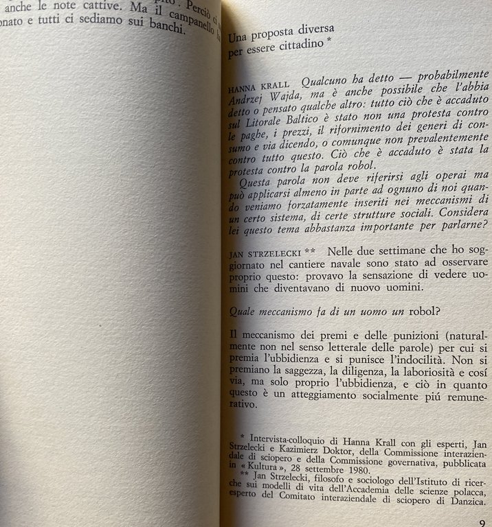 POLONIA '80. PARLANO I PROTAGONISTI