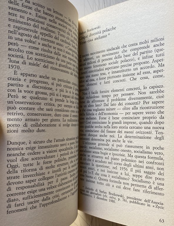 POLONIA '80. PARLANO I PROTAGONISTI