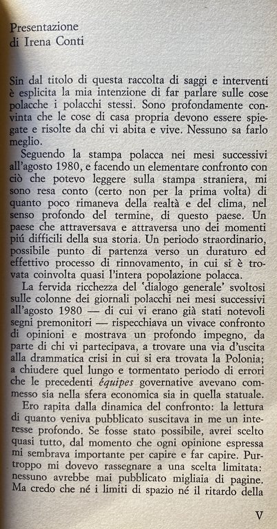 POLONIA '80. PARLANO I PROTAGONISTI