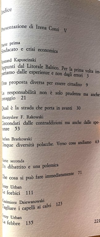 POLONIA '80. PARLANO I PROTAGONISTI