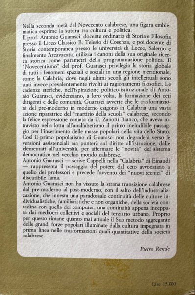 POPOLARISMO, MERIDIONALISMO, REGIONALISMO. A CURA DI PIETRO RENDE