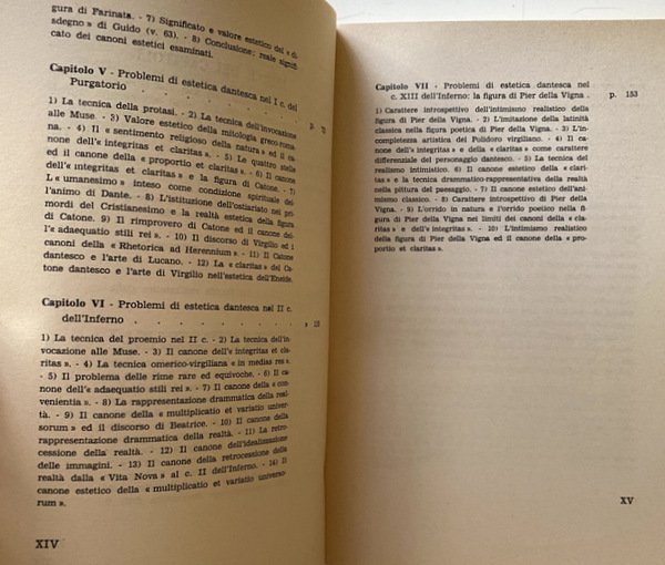 PROBLEMI DI ESTETICA DANTESCA. CONTRIBUTO CRITICO PER UNA NUOVA ESEGESI …