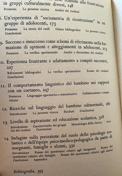 PROBLEMI DI PSICOLOGIA INFANTILE: RICERCHE SPERIMENTALI (TERZA EDIZIONE AMPLIATA)