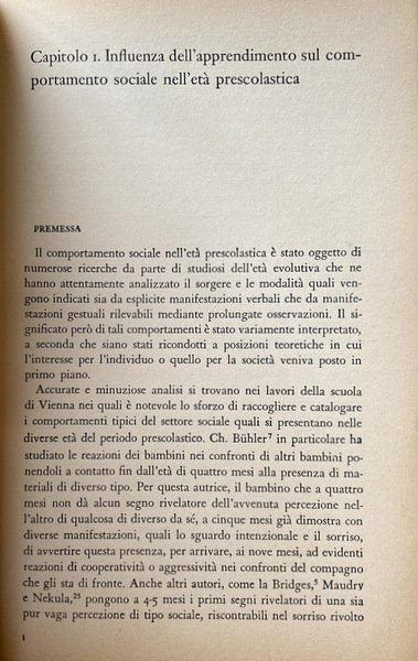 PROBLEMI DI PSICOLOGIA INFANTILE: RICERCHE SPERIMENTALI (TERZA EDIZIONE AMPLIATA)