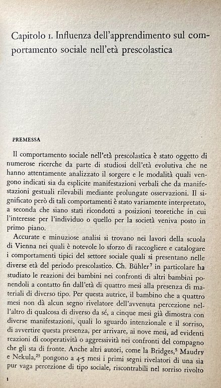 PROBLEMI DI PSICOLOGIA INFANTILE RICERCHE SPERIMENTALI (TERZA ED. AMPLIATA)