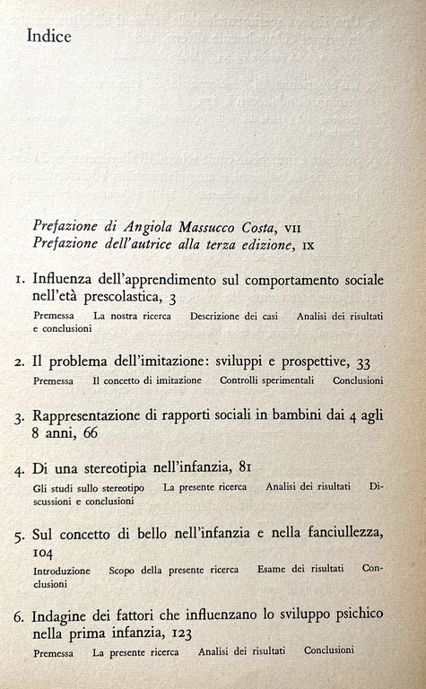 PROBLEMI DI PSICOLOGIA INFANTILE RICERCHE SPERIMENTALI (TERZA ED. AMPLIATA)