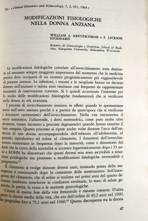 PROBLEMI MEDICI E CHIRURGICI IN MENOPAUSA | Immagine Gallery 13